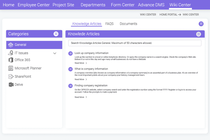 Build your Knowledge Base