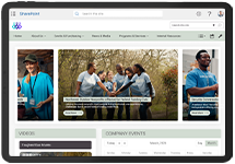 Intranet example for nonprofits