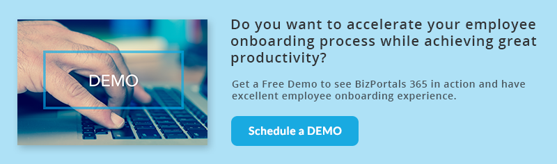 Employee onboarding demo